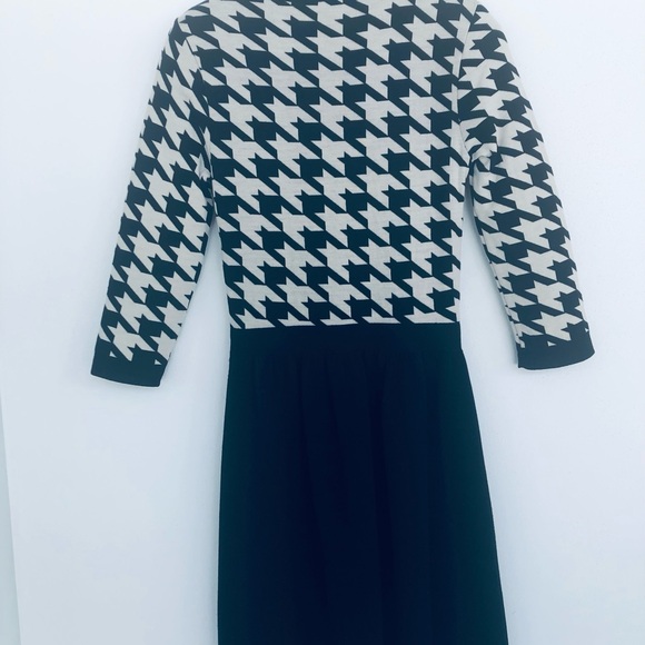 Dior Houndstooth Long Sleeve . Dress. Size 36. - Picture 4 of 10